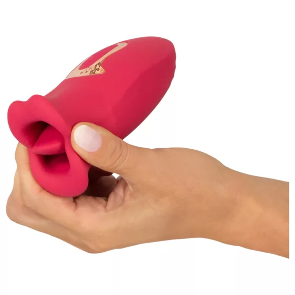 You2Toys - klitoralni vibrator s jezikom (rozi)