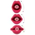 You2Toys - 2u1 vibrator s jezičkom (rozi)