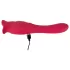 You2Toys - 2u1 vibrator s jezičkom (rozi)