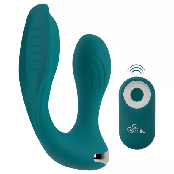 Couples Choice - vibrator za parove - hands-free, nosivi - tirkiz