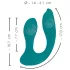 Couples Choice - vibrator za parove - hands-free, nosivi - tirkiz