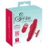 Smile - vibrator za gaćice s daljinskim upravljačem - crveni