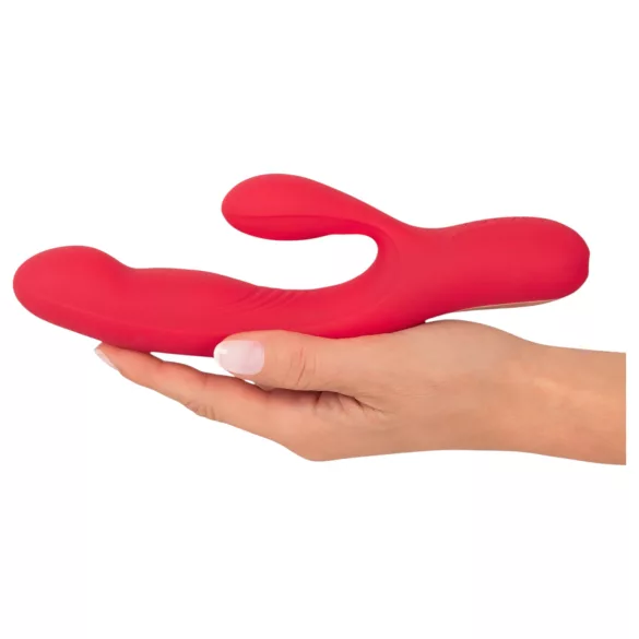 Smile - Vibrator zeca s 3 motora - punjivi - crveni
