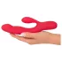 Smile - Vibrator zeca s 3 motora - punjivi - crveni