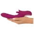 Javida - Vibrator s jezikom i pokretima - ljubičasti