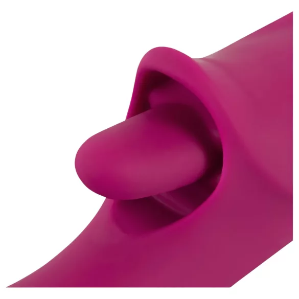 Javida - Vibrator s jezikom i pokretima - ljubičasti