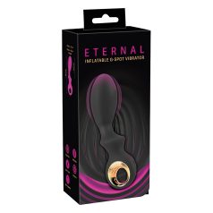 Eternal - napuhavajući G-točka vibrator (crni)