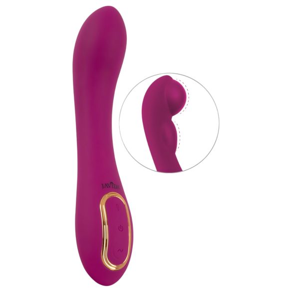 Javida - Dvostruki pumpajući vibrator (ljubičasti)