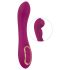 Javida - Dvostruki pumpajući vibrator (ljubičasti)