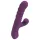 Javida - vibrator zajačić 3u1 - silikon - ljubičasta