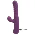 Javida - vibrator zajačić 3u1 - silikon - ljubičasta