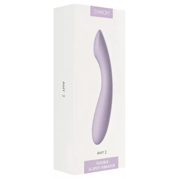 Svakom Amy 2 - G-točka vibrator, punjivi, vodootporan, ljubičasti