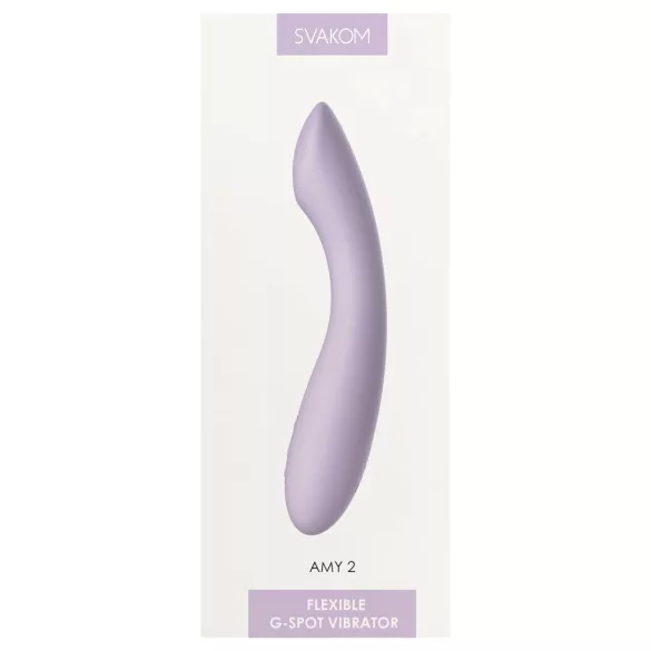 Svakom Amy 2 - G-točka vibrator, punjivi, vodootporan, ljubičasti