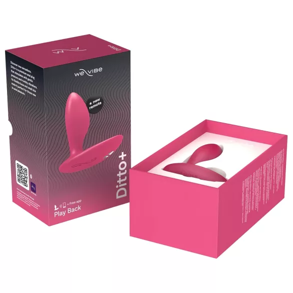 We-Vibe Ditto+ - analni vibrator s upravljanjem putem aplikacije (rozi)