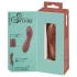 Smile - mini G-točka vibrator - fleksibilan - brončana boja