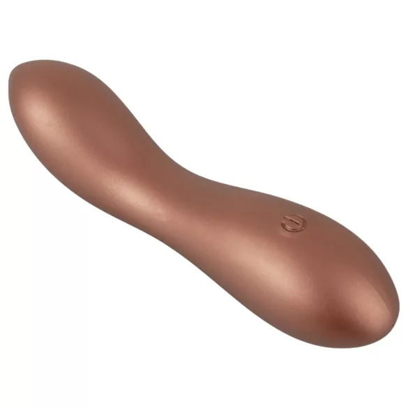 Smile - mini G-točka vibrator - fleksibilan - brončana boja