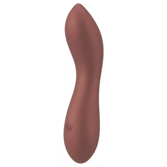 Smile - mini G-točka vibrator - fleksibilan - brončana boja