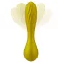 Sweet Smile - Metallic Vibe mini vibrator (žuti)