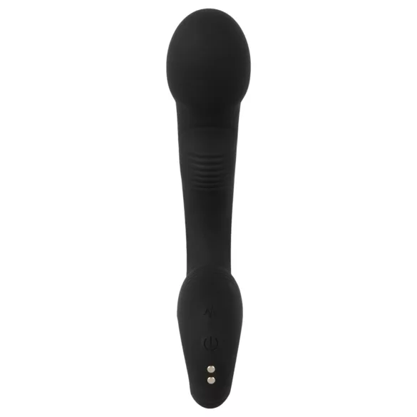 Black Velvets - vibrator za G i P točku - crni