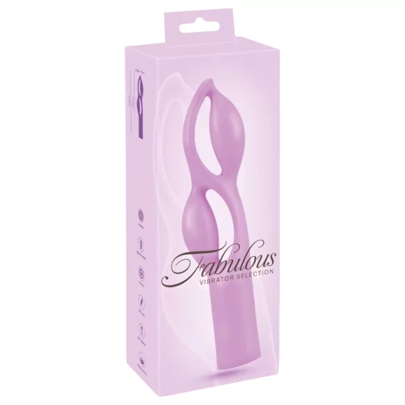 You2Toys Fabulous - baterijski 2-motorni vibrator (ljubičasti)