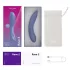 We-Vibe Rave 2 - vibrator za G-točku s upravljanjem putem aplikacije (plavi)