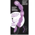 You2Toys - vibrator za G i P točku s perlicama - ljubičasti