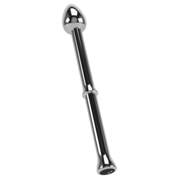 Rebel - vibrator za prostatu od metala - srebrni