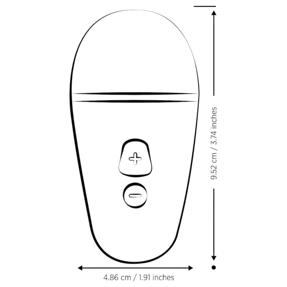 ROMP Free X - stimulator klitorisa na zračne valove - punjivi - ljubičasta