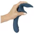 You2Toys - set vibratora s remenom - crna/plava