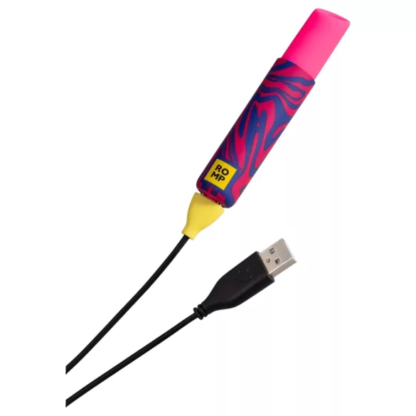 ROMP Lipstick - stimulator klitorisa s valovima zraka - punjivi - rozi