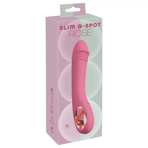 You2Toys - vibrator za G-točku na baterije - roza