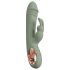 You2Toys - vibrator s klitoralnim nastavkom (zeleni)