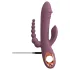 You2Toys - vibrator na punjenje s tri ruke - ljubičasti
