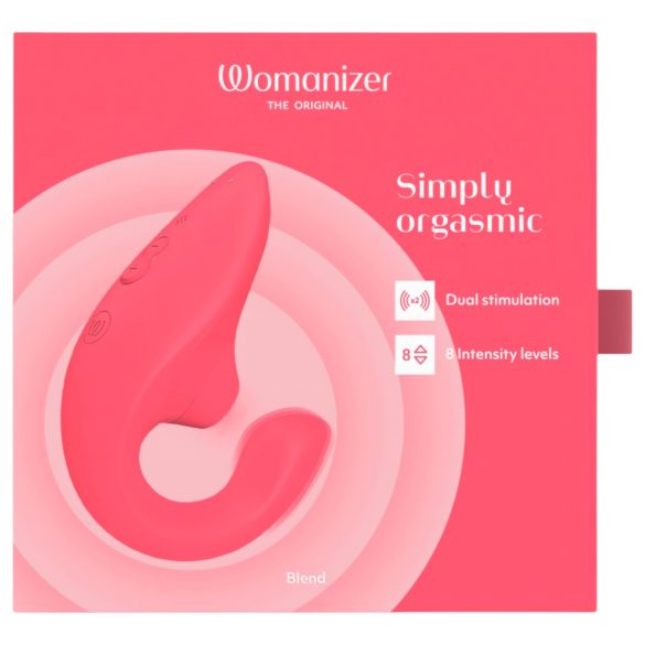 Womanizer Blend - G-točka vibrator i stimulator klitorisa (koraljno)