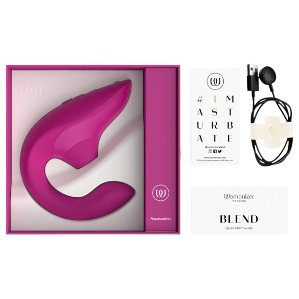 Womanizer Blend - G-točka vibrator i stimulator klitorisa (rozi)