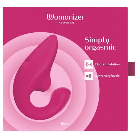 Womanizer Blend - G-točka vibrator i stimulator klitorisa (rozi)