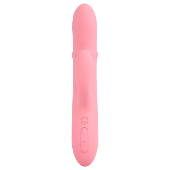 Svakom Mora Neo - aplikacijom upravljani vibrator s kuglicama i nastavkom za klitoris (rozi)