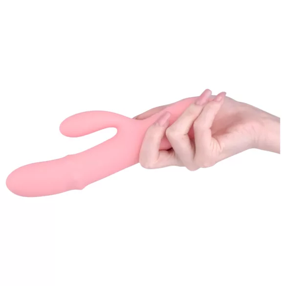 Svakom Mora Neo - aplikacijom upravljani vibrator s kuglicama i nastavkom za klitoris (rozi)