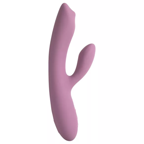 Svakom Trysta Neo - vibrator s klitoralnim nastavkom i kuglicama - rozi
