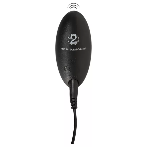 You2Toys Intense RC - vibracijsko jaje - crna