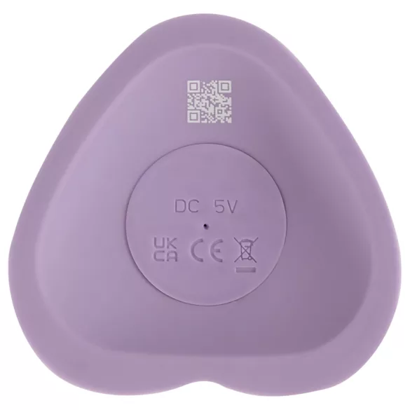 You2Toys - vibrator u obliku srca - ljubičasti