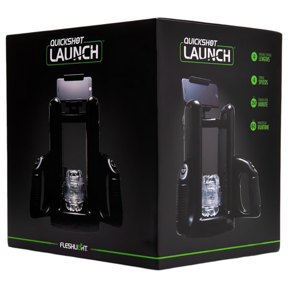 Fleshlight Quickshot Launch - adapter za masturbator - crni