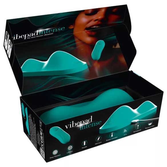 Vibepad Intense - jastučić vibrator za stimulaciju klitorisa (tirkizna)