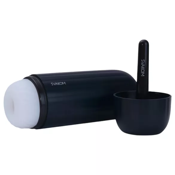 Svakom Sam Neo 2 Pro - muški masturbator - pametan - crno-bijeli