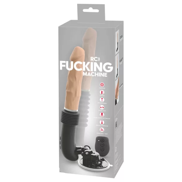 You2Toys - Luksajući vibrator s daljinskim upravljačem - natur