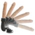 You2Toys RC Seks Mašina Fles - gurajući vibrator (crni)