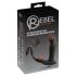 Rebel - potiskivač prostate vibrator (crni)