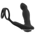 Rebel - vibrator za prostatu s funkcijom potiskivanja - crni