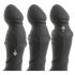Rebel - potiskivač prostate vibrator (crni)