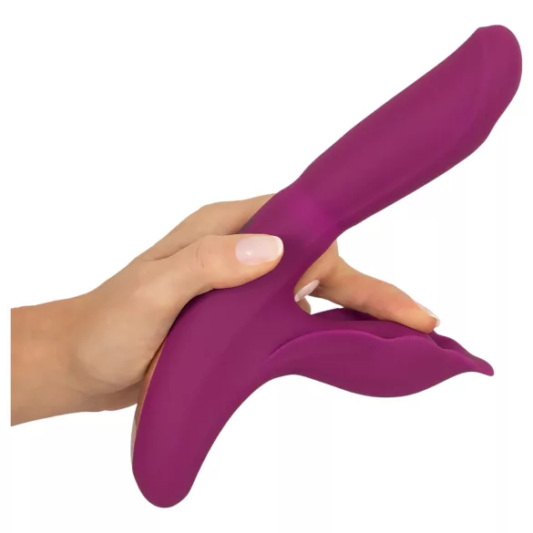 Javida - vibrator za G-točku i klitoris 4u1 - ljubičasti